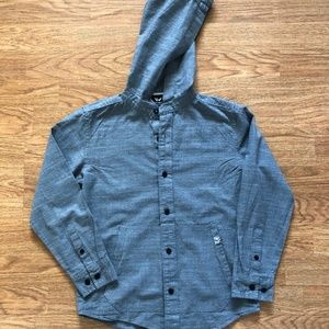 New Shawn White button down hoodie size S (6/7)
